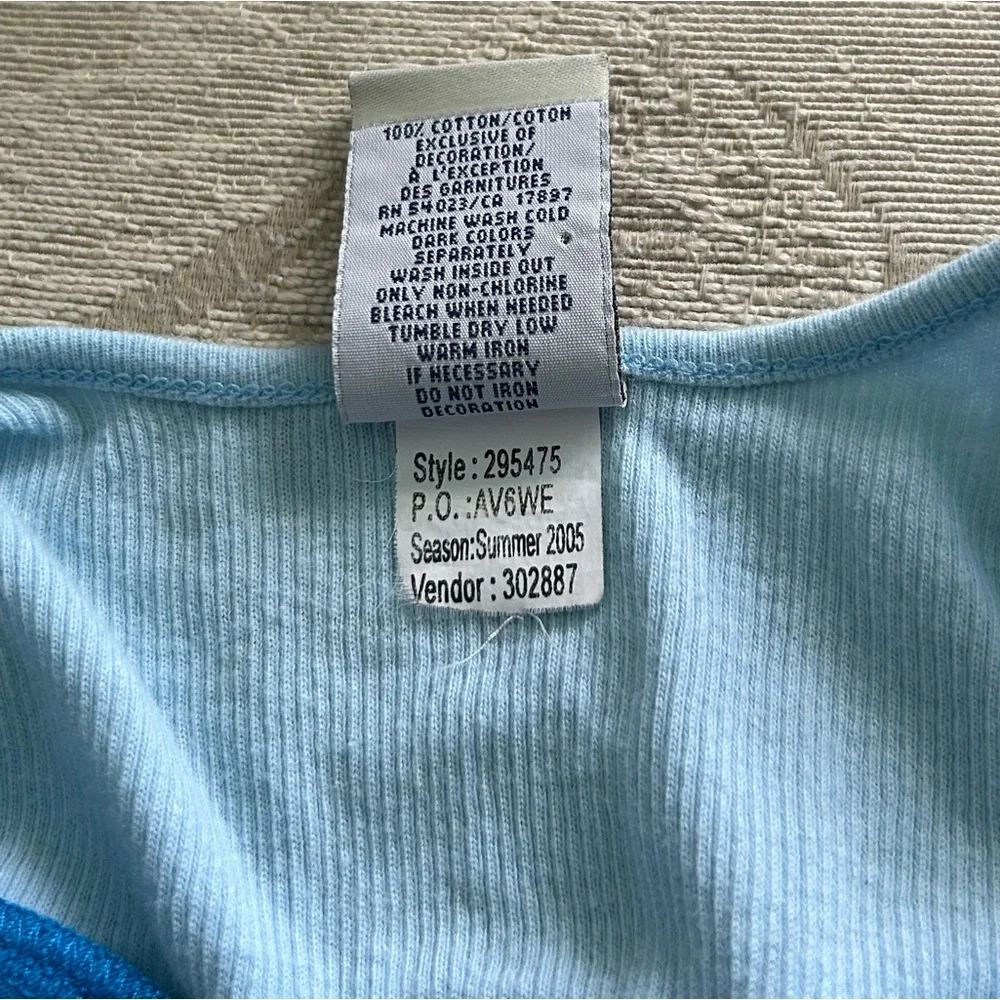 🦋 5/$25 - Old Navy Girls Racket Club Tee - Size XL - VTG Summer 2005 Collection - Picture 5 of 14